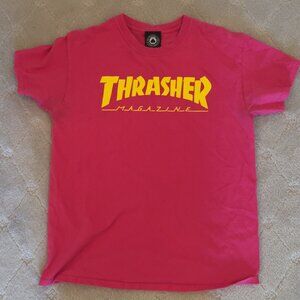 Pink and Yellow Thrasher Tshirt